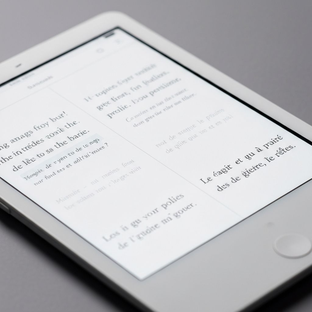 EpubMagic showing side-by-side translation